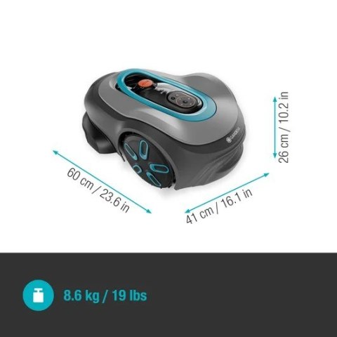 Gardena smart SILENO pro Kosiarka robot Bateria Szary