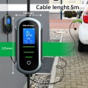 Qoltec Mobilna ładowarka do samochodu elektrycznego EV z regulacją 2w1 Typ2 | 11kW | 400V | Wi-fi | TUYA | SMART LIFE | LCD | Pr