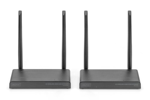 DIGITUS DS-55328 Bezprzewodowy przedłużacz KVM 4K HDMI, 150 m