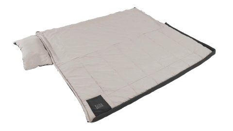 Outwell Contour Prime Dorosły Śpiwór prostokątny Poliester Ciemny Szary