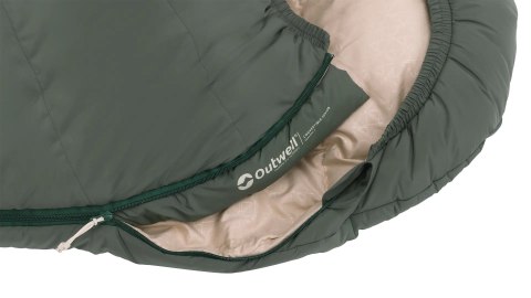 Outwell 230516 śpiwór Dzieci Śpiwór typu mumia Poliester Zielony