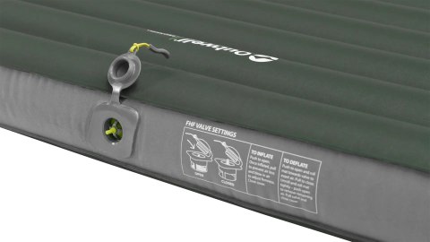 Outwell 400124 dmuchany materac Podwójny materac Zielony Unisex