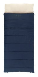 Outwell Contour Lux XL Dorosły Śpiwór prostokątny Poliester Niebieski