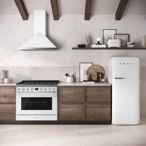 Toster SMEG biały model TSF01WHEU
