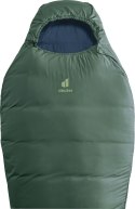 Deuter Orbit SL +5C/41F Dorosły Śpiwór typu mumia Tkanina, Polietylenosulfon (PES), Ripstop Zielony