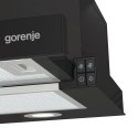 Okap teleskopowy GORENJE TH62E4BG 60 cm | sterowanie dotykowe | LED | czarny szkło