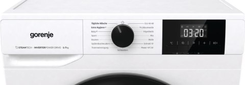 Pralka Slim GORENJE W3NGPI72SBS/PL 7 kg 1200 obr/min | SteamTech | ExtraHygiene | silnik inwerterowy