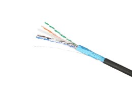 Extralink Kabel sieciowy skrętka CAT6 FTP (F/UTP) V2 Zewnętrzny 305M
