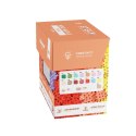 Klocki konstrukcyjne Marioinex Mini Waffle, 300 elementów pastelowe