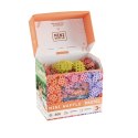 Klocki konstrukcyjne Marioinex Mini Waffle, 300 elementów pastelowe