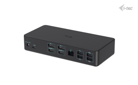 I-tec CADUAL4KDOCKPD2 stacja dokująca Przewodowa USB 3.2 Gen 1 (3.1 Gen 1) Type-C Czarny