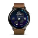 Zegarek Garmin Venu 4, 45mm AMOLED Brown