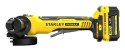 Stanley SFMCG700M2K-QW szlifierka kątowa 12,5 cm 8000 RPM 875 W 2 kg