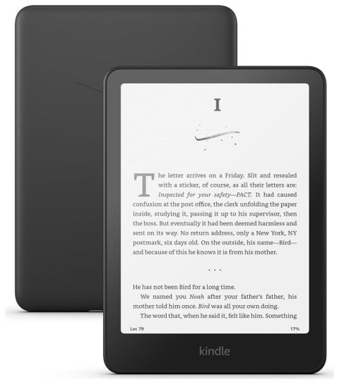 Czytnik Ebook Kindle Paperwhite (12th Generation) - 2024 release 7" glare-free 16GB Wi-Fi (Without Lockscreen Ads) Black