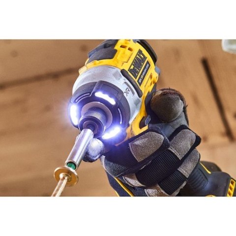 DeWALT DCF860N-XJ wkrętak zasilany/zakrętark udarowy 3800 RPM Czarny, Żółty