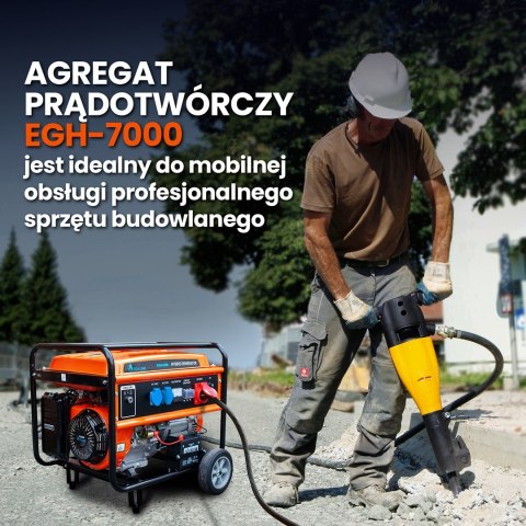 Extralink Agregat prądotwórczy EGH-7000 hybrydowy, 7kW