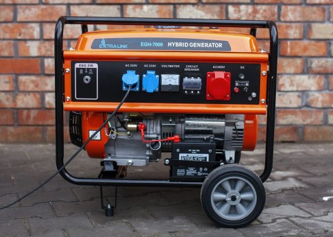 Extralink Agregat prądotwórczy EGH-7000 hybrydowy, 7kW
