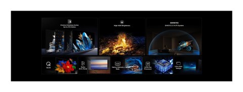 Telewizor TCL 55C69K QD-Mini LED 55'' 4K Ultra HD 144Hz Google TV Dolby Atmos Metaliczny