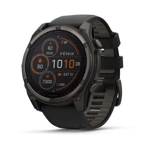 Zegarek Garmin Fenix 8 Solar Sapphire, 51mm Black