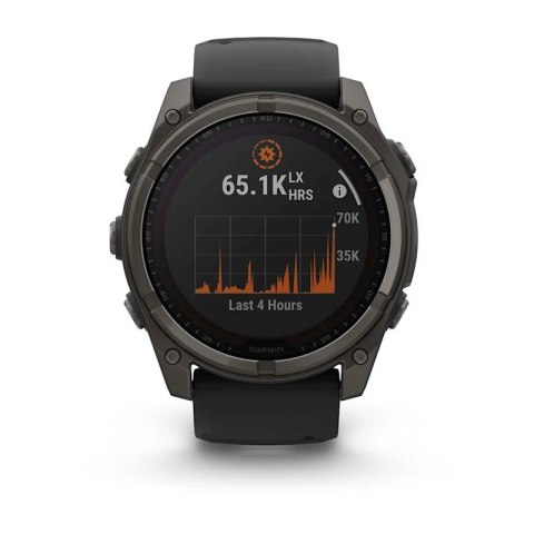 Zegarek Garmin Fenix 8 Solar Sapphire, 51mm Black