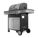 Grill gazowy Black+Decker BXOG16550E 4 palniki x 3.6 kW + 1 palnik 2.1 kW | pow.grilla 670 x 415 mm | 1330 x 1185 x 580 mm