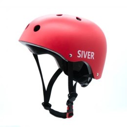 Kask rowerowy MOTUS Siver MOTHAM8LR czerwony 58-62 cm