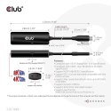 CLUB3D CAC-1588 adapter kablowy 0,17 m USB Type-C HDMI Czarny