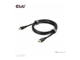 CLUB3D CAC-1093 kabel DisplayPort 3 m Czarny