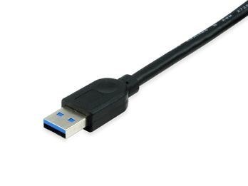 Equip 133347 kabel USB USB 3.2 Gen 1 (3.1 Gen 1) 10 m USB A Czarny