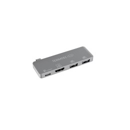 Terratec Connect c4 USB 3.2 Gen 1 (3.1 Gen 1) Type-C Srebrny