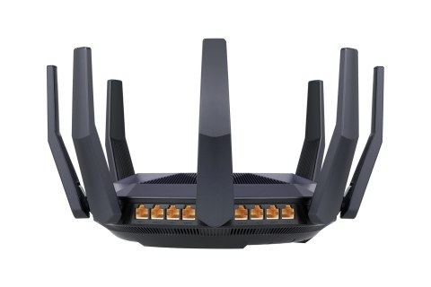 ASUS RT-AX89X AX6000 AiMesh router bezprzewodowy Ethernet Dual-band (2.4 GHz/5 GHz) Czarny