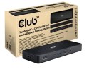 CLUB3D CSV-1583 stacja dokująca Przewodowa Thunderbolt 4 Czarny