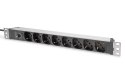 Digitus DN-95410-IT rozdzielacz zasilania PDU 8 x gniazdo sieciowe 1U