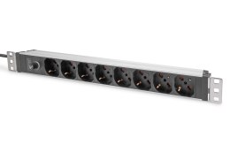 Digitus DN-95410-IT rozdzielacz zasilania PDU 8 x gniazdo sieciowe 1U