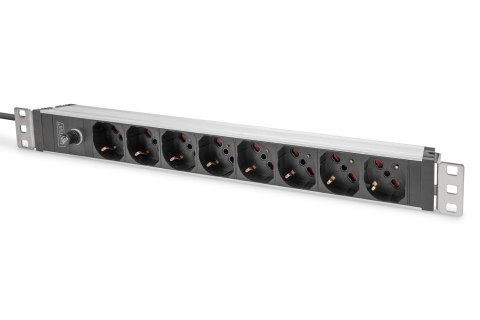 Digitus DN-95410-IT rozdzielacz zasilania PDU 8 x gniazdo sieciowe 1U