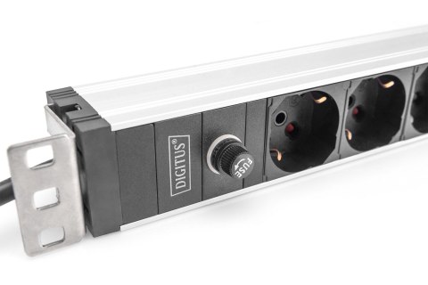 Digitus DN-95410-IT rozdzielacz zasilania PDU 8 x gniazdo sieciowe 1U