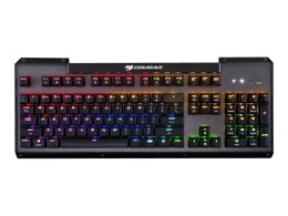 Compucase Cougar Ultimus RGB - tastatur - Nord klawiatura Dołączona myszka Gaming USB QWERTY
