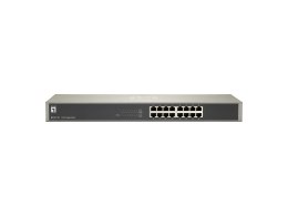 LevelOne GSW-1657 łącza sieciowe Nie zarządzany Gigabit Ethernet (10/100/1000) Czarny, Szary