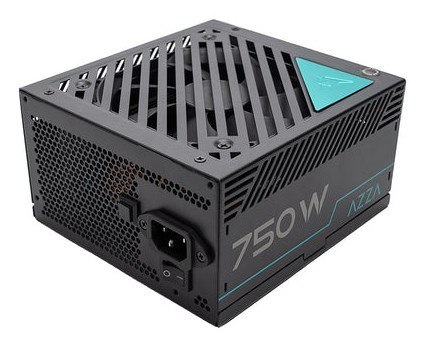 Azza PSAZ-750G moduł zasilaczy 750 W 20+4 pin ATX ATX Czarny