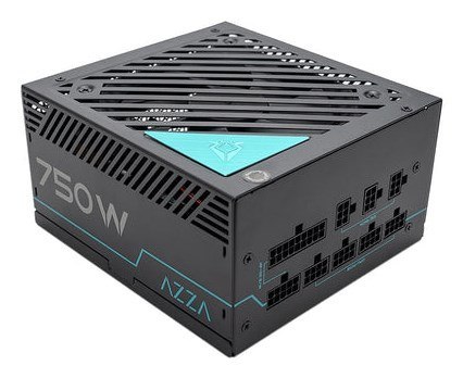 Azza PSAZ-750G moduł zasilaczy 750 W 20+4 pin ATX ATX Czarny