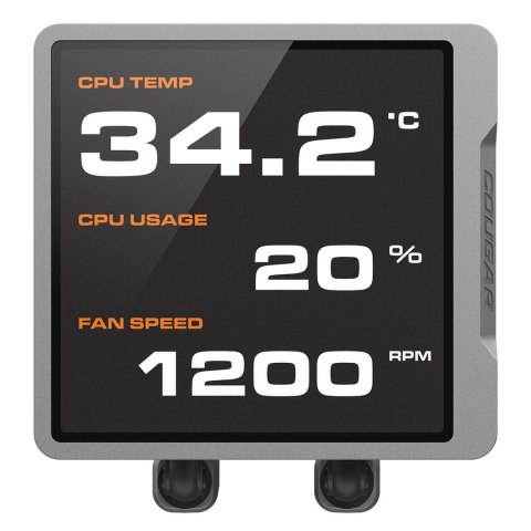 Cooler COUGAR CGR-PSDVPRGB-B-360 Procesor Chłodnica cieczy all-in-one 12 cm Czarny