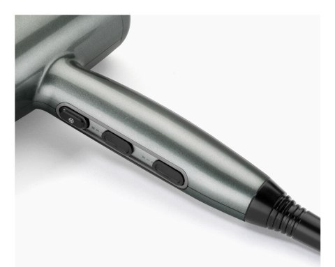 BaByliss D581E suszarka do włosów 2100 W Czarny, Srebrny