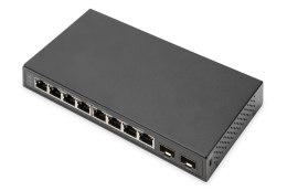 Digitus 8-portowy Gigabit + 2 porty SFP Gigabit