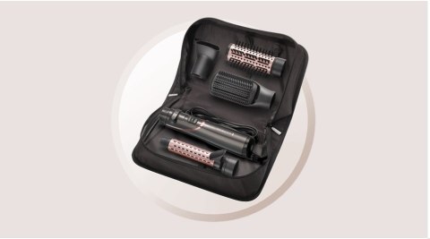 Remington AS8606 Szczotka z gorącym powietrzem Ciepły Czarny, Złoto różowe 800 W