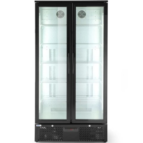 Lodówka barowa na napoje 2-drzwiowa szer. 90cm 384L