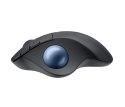 Logitech ERGO M575 for Business myszka Biuro Po prawej stronie RF Wireless + Bluetooth Manipulator kulkowy 2000 DPI