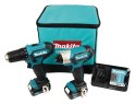 Zestaw narzędzi Makita CLX224A Combo Kit CXT Battery Toolbox 12V MAX; 2 x 2.0 Ah Li-ion (DF333D + TD110D)