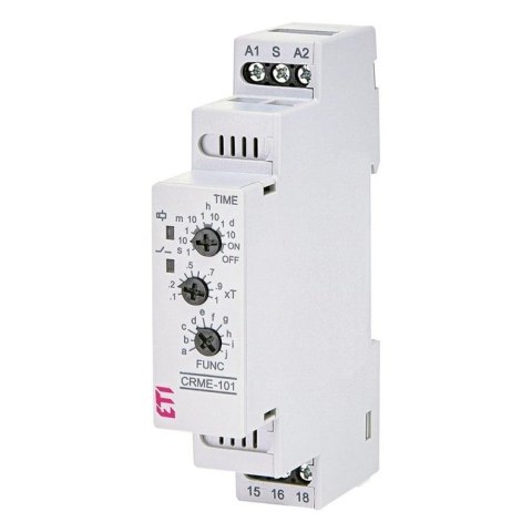 CRME-101 PRZEKAŹNIK CZASOWY 10 FUNKCJI dawne 002470001