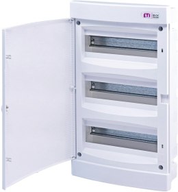 Rozdzielnia plastikowa PT 36M 3x 12M N+PE IP40 IK07 460x273x68 drzwi pełne biały DIDO