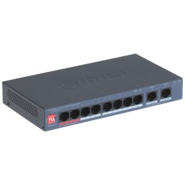 SWITCH POE CS4010-8GT-110 10-PORTOWY, 8 PoE DAHUA